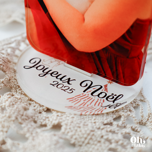 Cadre photo acrylique “Joyeux Noël”