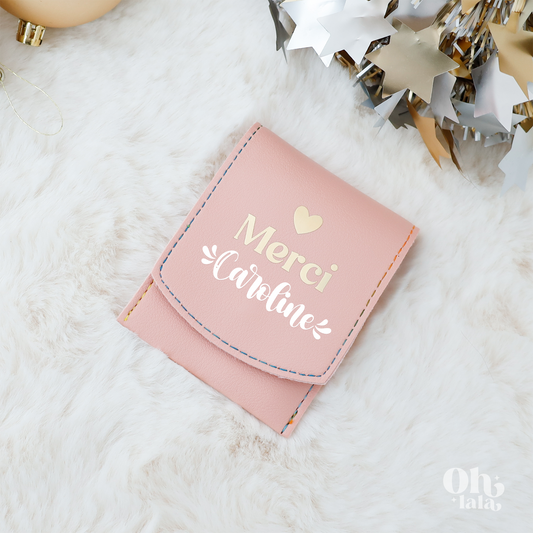 💅 Trousse de manucure personnalisée – Merci Caroline