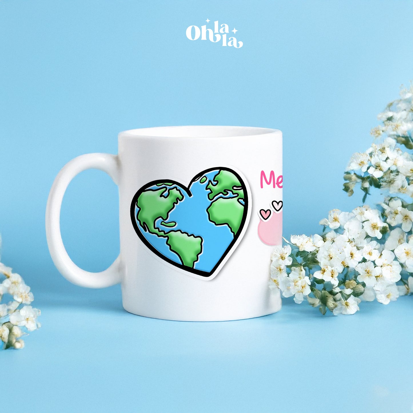 Mug Pour Maîtresse ou Nounou – “Merci de m’aider à grandir”