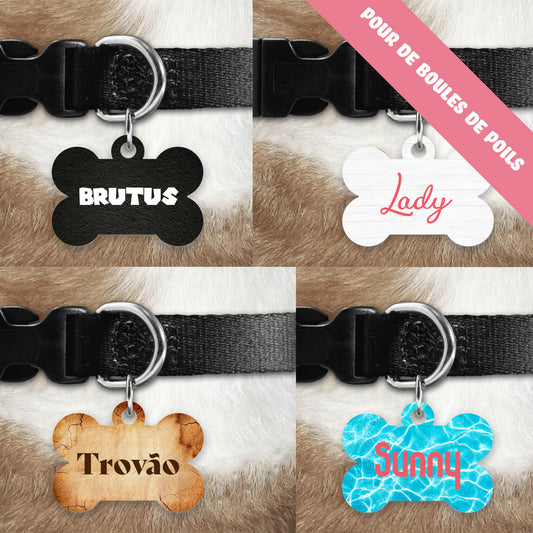 Médaille Personnalisée en Forme d’Os