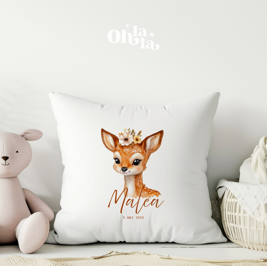 Coussin Petite Rena avec Fleurs