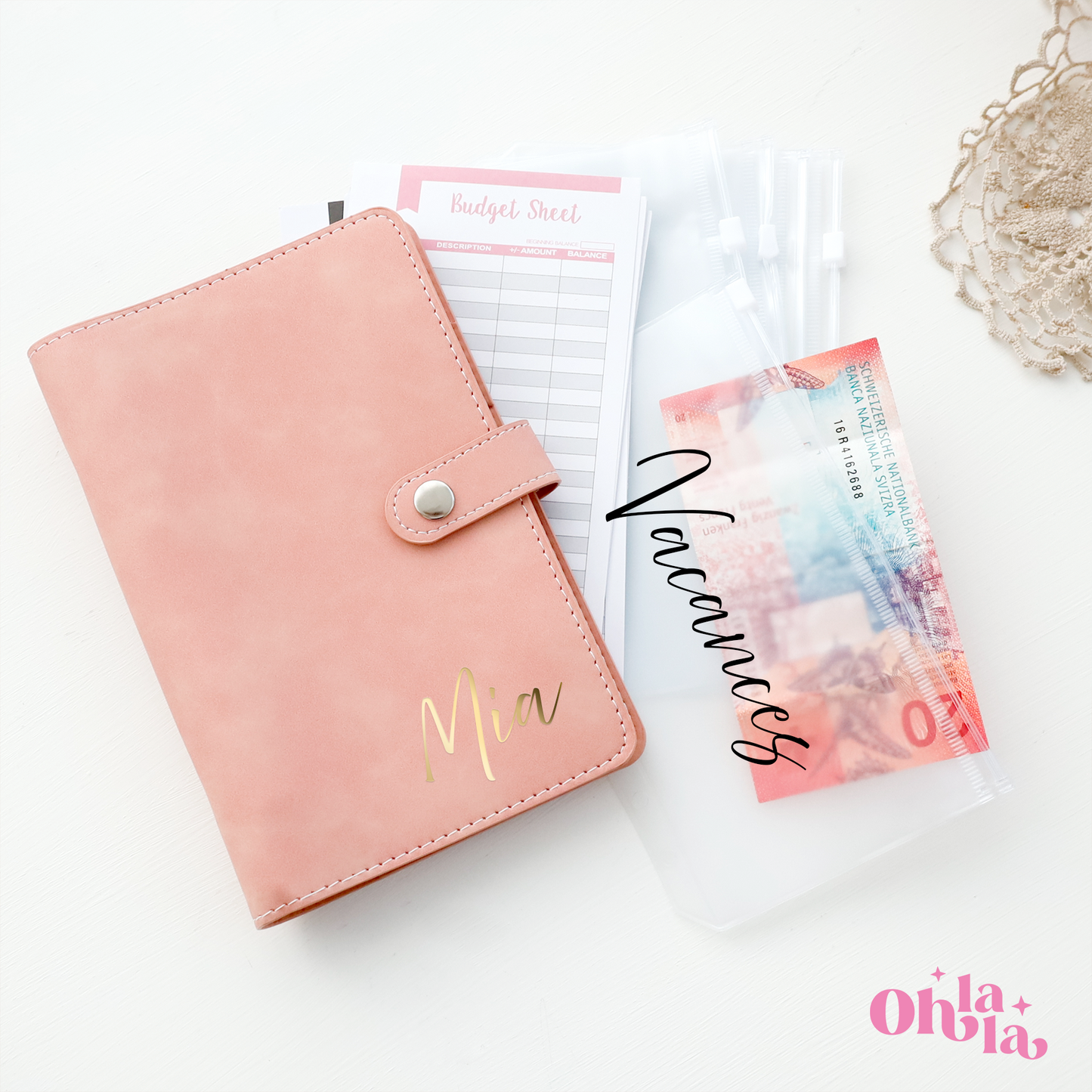 💕 Budget Binder personnalisé