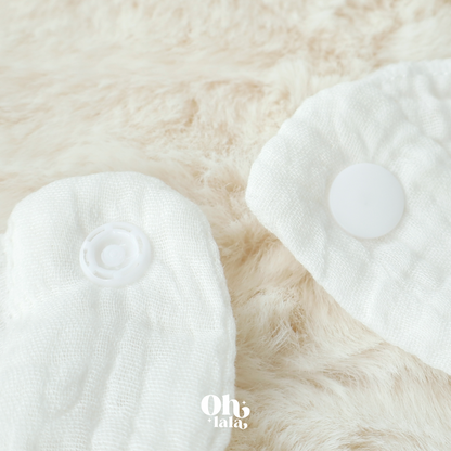 👶 Bavoir personnalisé avec phrase dorée