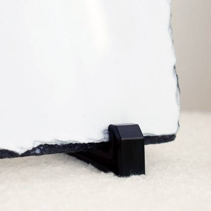 🖤 Ardoise personnalisable – Couple & chien