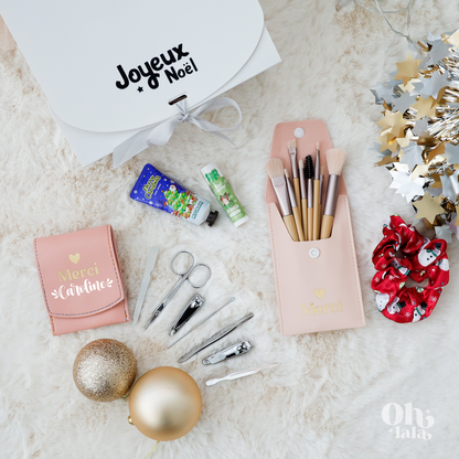 🎄 Cofrett de Noël personnalisée – Merci Caroline