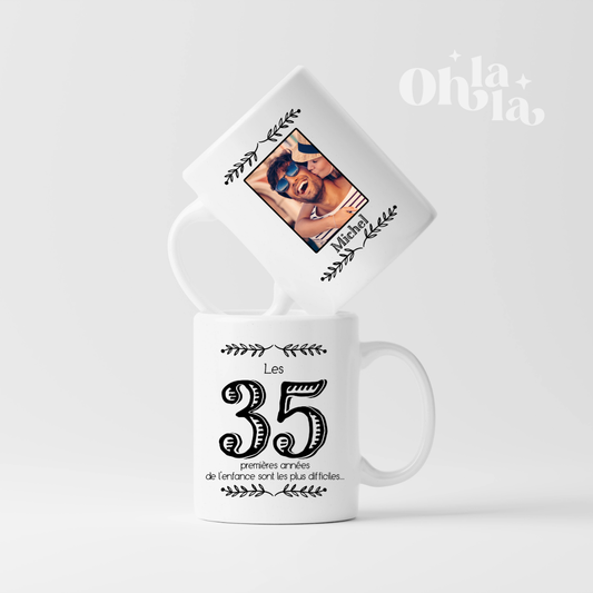Mug d’Anniversaire Old School