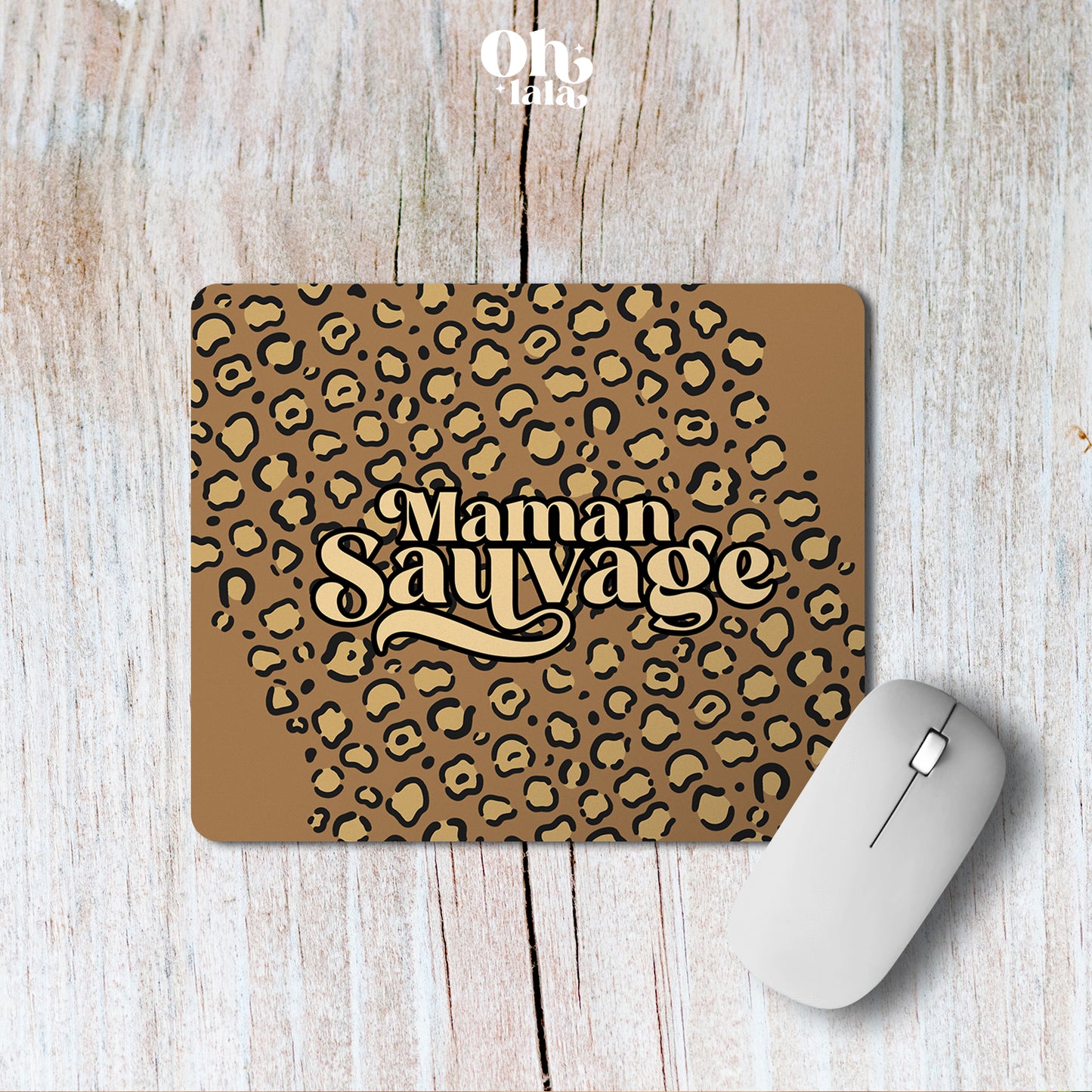 Tapis de souris – Collection Sauvage 🐆