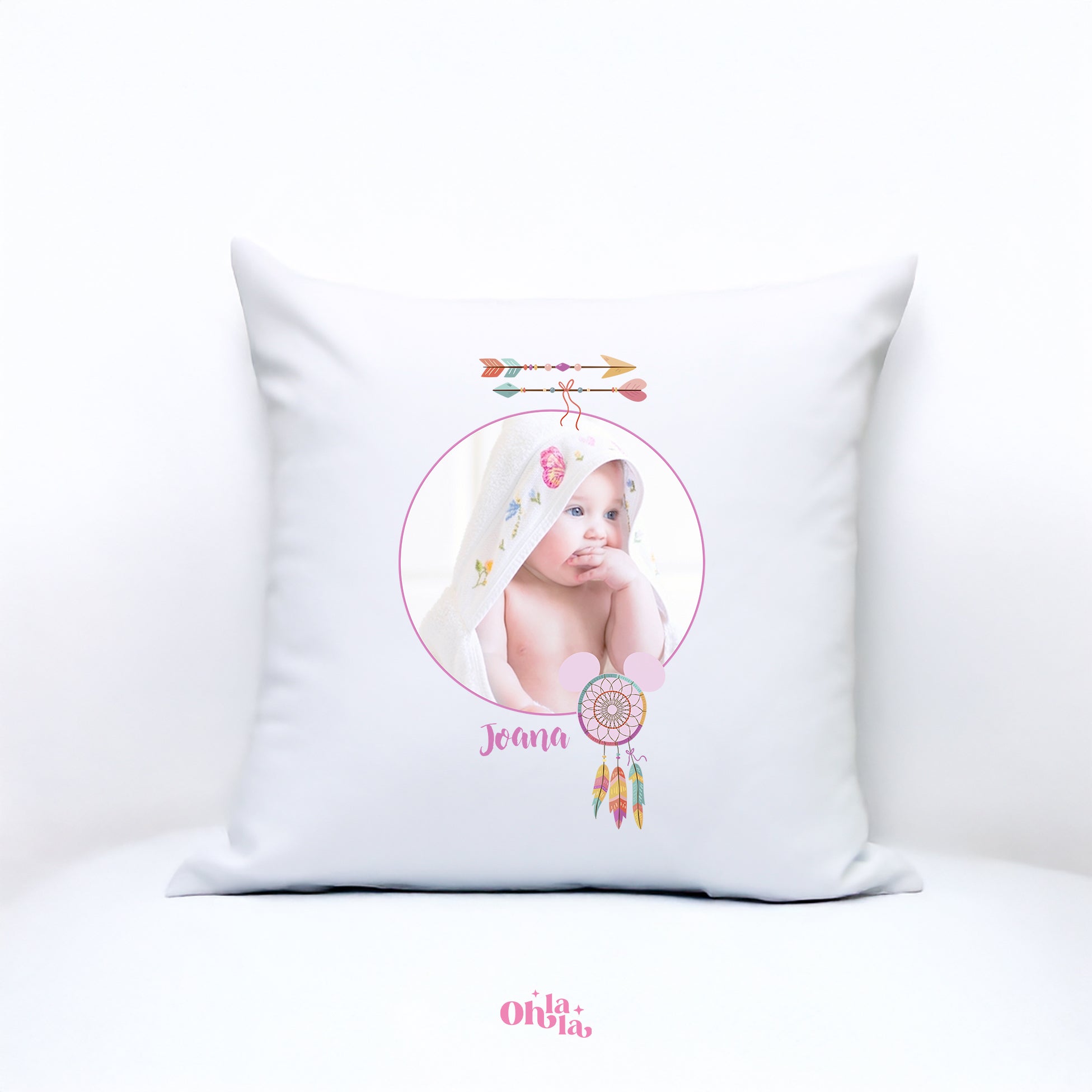 Coussin Attrape-Rêves avec photo