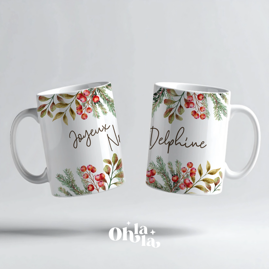 Coussin & Mug Delphine