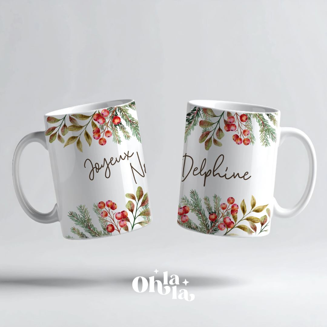 Coussin & Mug Delphine