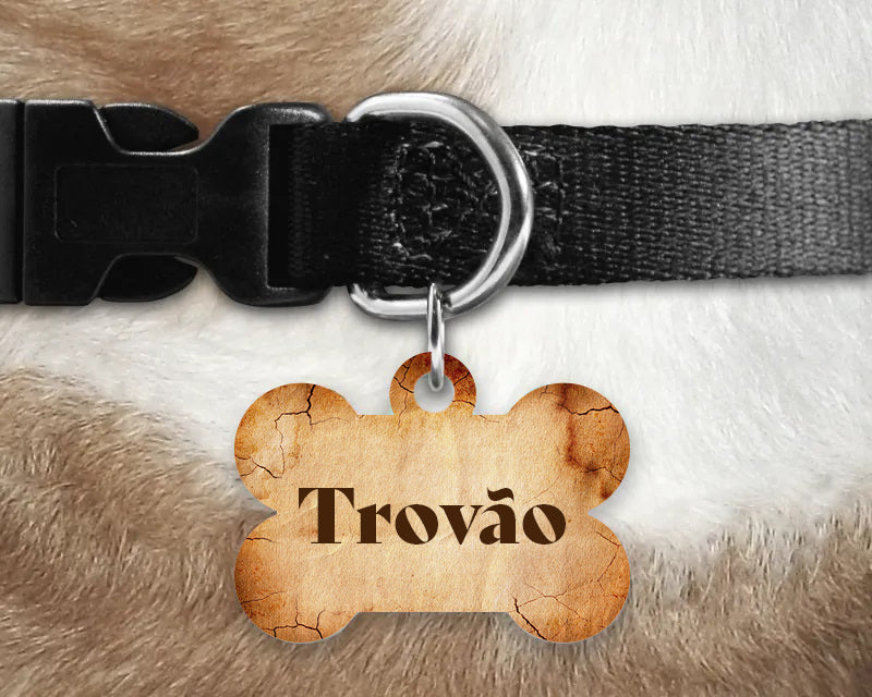 Médaille Personnalisée en Forme d’Os