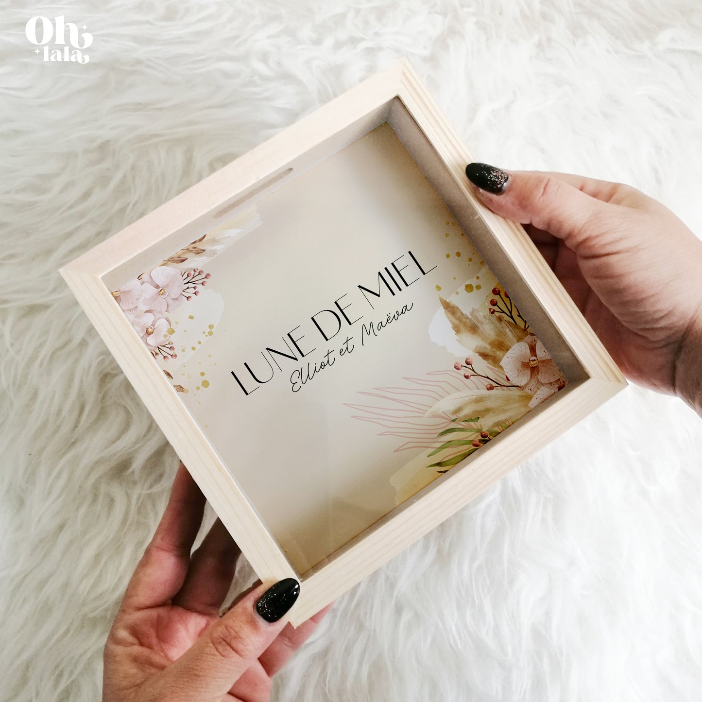 Tirelire personnalisable  Luna de miel