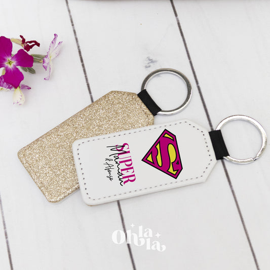 Porte-clés “Super Maman”