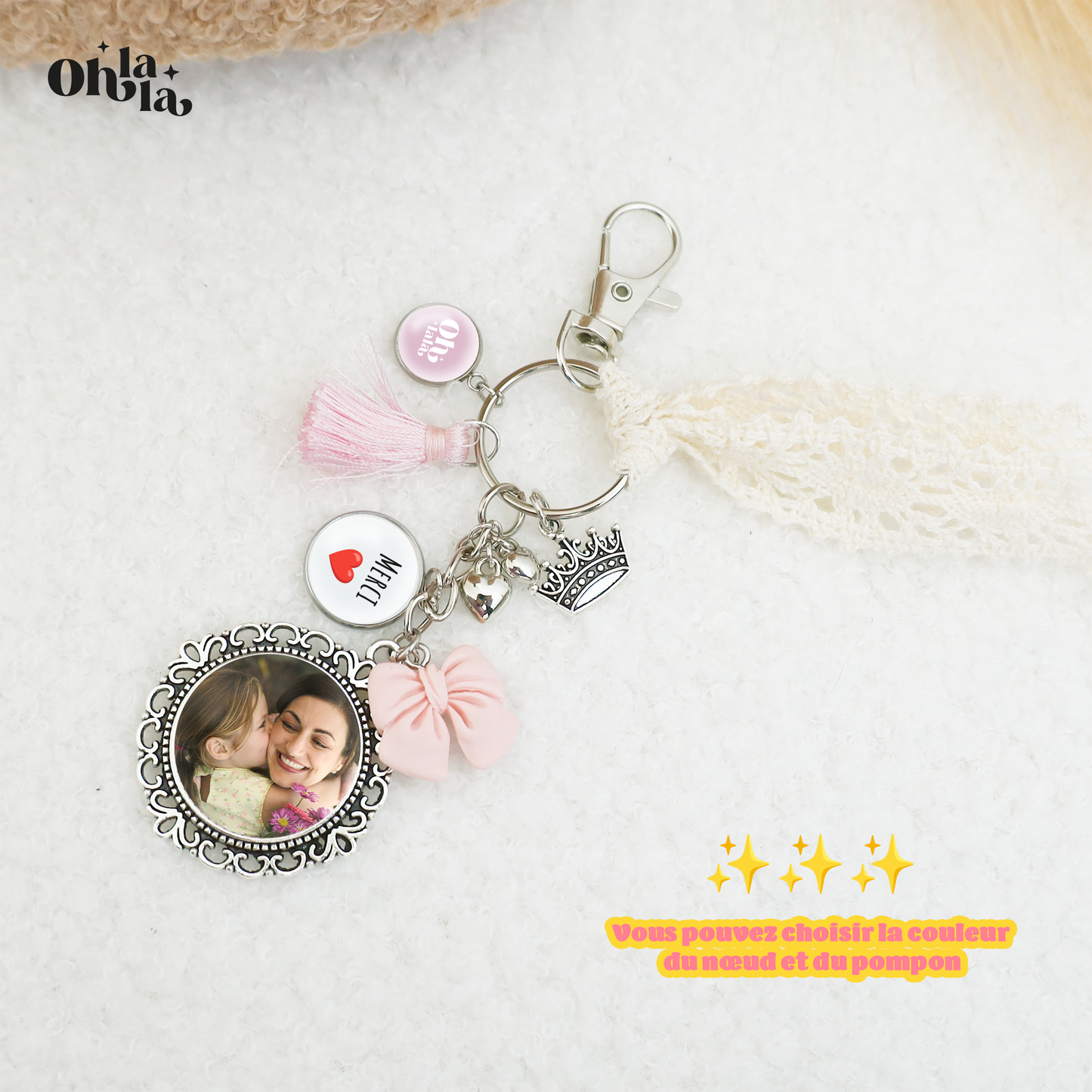 Porte-clés Tendresse Merci